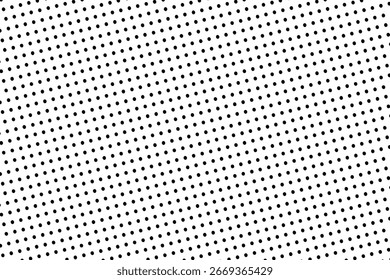 Dot pattern seamless background. Polka dot pattern template Monochrome dotted texture modern digital