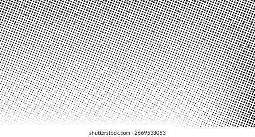 Dot pattern seamless background. Polka dot pattern template Monochrome dotted texture modern digital. eps10