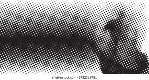 Patrón de puntos de fondo sin fisuras. Patrón de lunares Plantilla Textura punteada monocromática