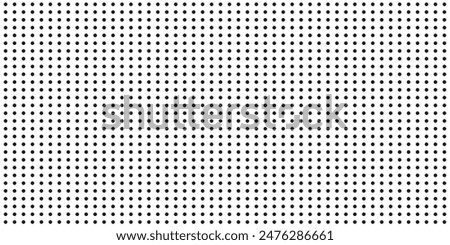 Dot pattern seamless background. Polka dot pattern template Monochrome dotted texture modern digital