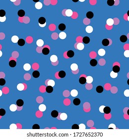 Dot pattern seamless. 
Design for fabric, wallpaper, wrapping, background.