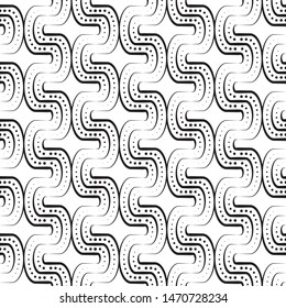 Dot pattern, seamless monochrome background.