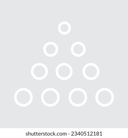 Dot pattern shape abstract recolorable vector element