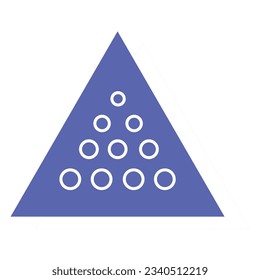 Dot pattern shape abstract recolorable vector element