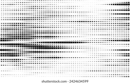 Dot pattern. Subtle fades dots pattern. Halftone faded grid. Small point fadew texture. Digital black fading points isolated on white background for print net design. Vector illustration
