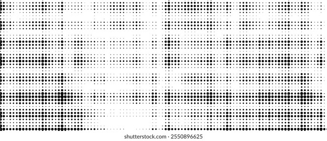Dot pattern texture, circle halftone dot background black abstract vector eps 10