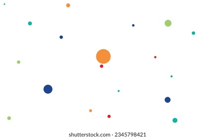 dot pattern vector background colorful