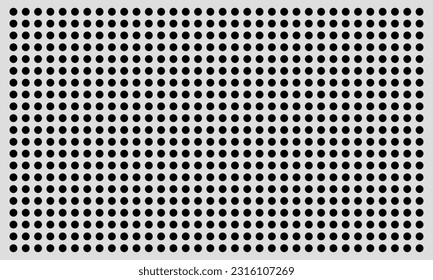 Dot, Peg board perforated texture ilustration.