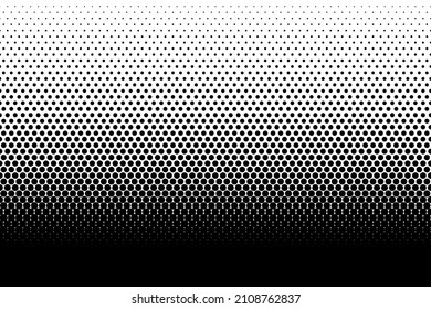Dot perforation texture. Dots halftone seamless pattern. Fade shade background. Noise gradation border. Black screentone diffuse background. Overlay points effect. Abstract design comic prints. Vector