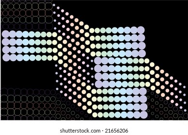 Dot picture vector images illustration. Background abstract4