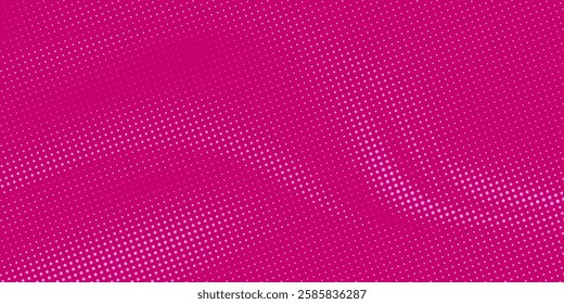 Dot pink pattern gradient texture background. Abstract illustration pop art halftone and retro style. creative design valentine concept,