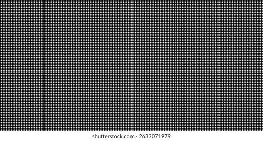 Fundo da TV RGB com pontos. Os pontos são usados para o design do fundo. Feche a luz LED. Exibição com Ilustração vetorial primária moderna.	
