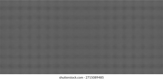 Punkt RGB TV Hintergrund. Punkte werden für das Hintergrunddesign verwendet. Nahaufnahme von LED-Licht. Display mit primärer Vektorgrafik modern. 