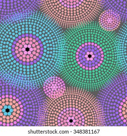 Dot seamless pattern