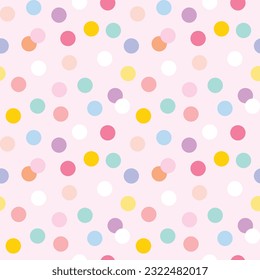 dot seamless vector background design.