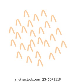Dot shape abstract vector element