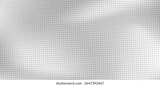Fondo de papel de plata con textura de espejo de metal. Superficie de gradiente cromado con Vector brillante claro abstracto