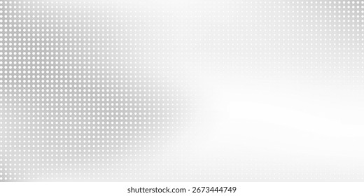 Fundo de folha de prata ponto com textura de espelho de metal. Cromo gradiente abstrato simples moderno