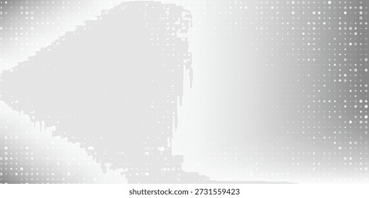 Hoja gris de aluminio simple con reflexión. Platino y titanio arte moderno design.Eps10