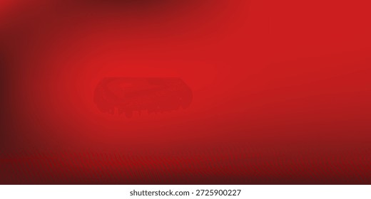 Dot einfache unscharfe moderne rot schwarz Farbverlauf, rot Farbverlauf Übergänge zu schwarz abstrakte einfache Kunst