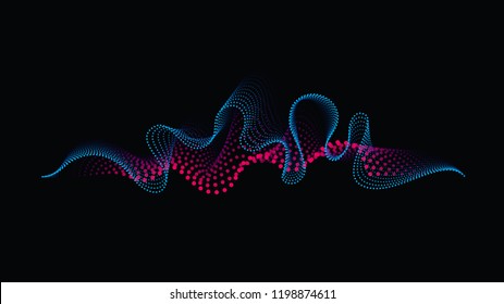 dot spiral sound wave