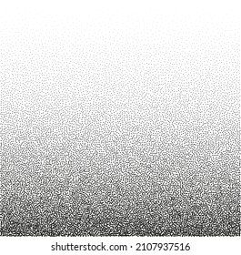 dot or stipple gradient background light to dark, vector illustration