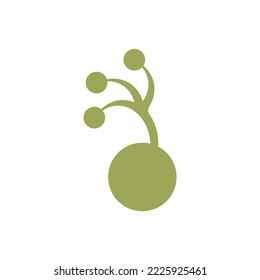 icono de la medicina tecnológica de punto