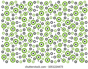 Dot vector background modern green pattern 