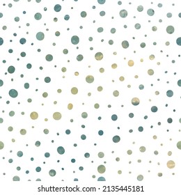 dot watercolor seamless vector pattern
