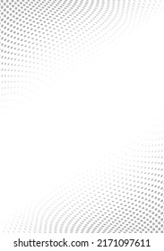 Dot wave background. Technology pattern