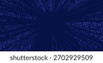 Dot white blue wave light screen gradient texture background. Abstract technology big data digital background. vector eps 10