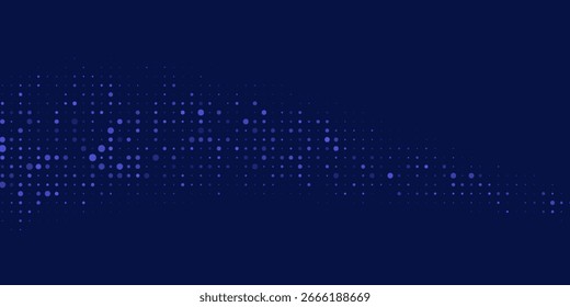 Fondo de textura de gradiente de pantalla de luz de onda azul blanco. Fondo digital de big data de tecnología Abstractas. Vector EPS 10