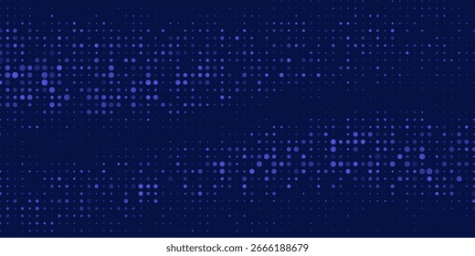 Fondo de textura de gradiente de pantalla de luz de onda azul blanco. Fondo digital de big data de tecnología Abstractas. Vector EPS 10