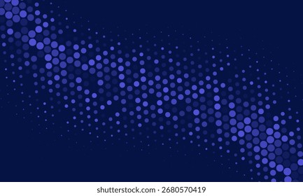 Dot white blue wave light screen gradient texture background. Abstract technology big data digital background. vector eps 10