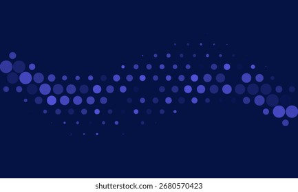 Dot white blue wave light screen gradient texture background. Abstract technology big data digital background. vector eps 10