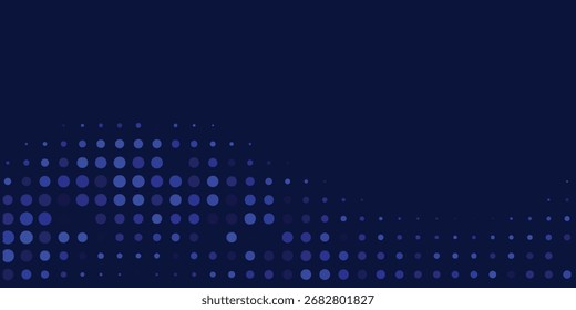 Dot white blue wave light screen gradient texture background. 