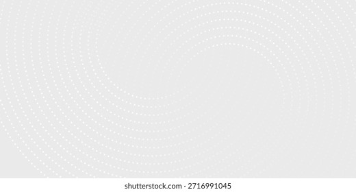 Weiß leuchtende geometrische Linien auf grauem Hintergrund. Moderne glänzende blaue Kreislinien abstrakt modern