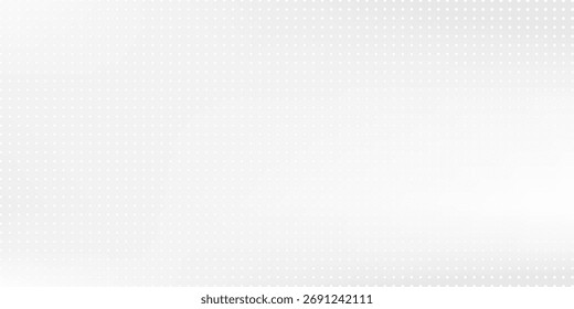 Fondo blanco del gradiente del punto con la exhibición del producto. Fondo blanco o estudio vacío con piso de la habitación. Representación 3D de arte abstracto moderno