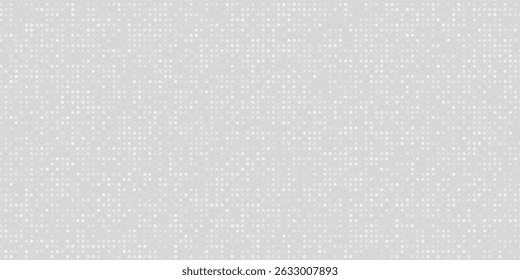 Dot white gray pattern gradient texture background. Abstract technology big data digital background. 3d rendering.vector ilustartion