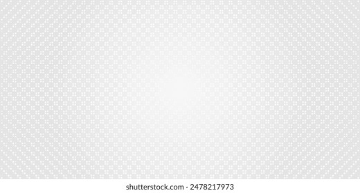 Dot Weiß Graue Welle Licht Technologie Textur Hintergrund. Abstraktes Big-Data-Digitalkonzept