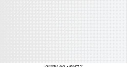 Dot white gray wave light technology texture background. Abstract big data digital concept