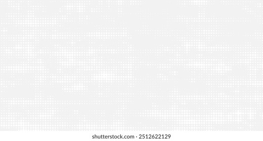 Dot white gray wave light technology texture background. Abstract big data digital concept.