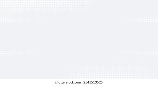 Dot white gray wave light technology texture background. Abstract big data digital concept.