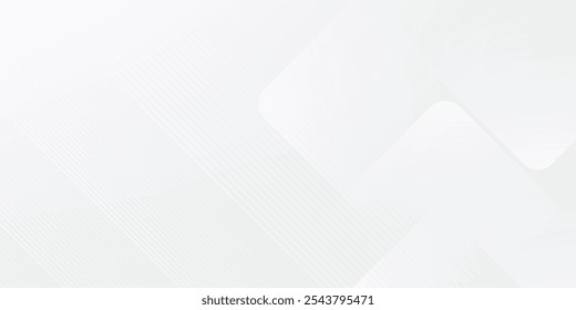 Dot white gray wave light technology texture background. Abstract big data digital concept.