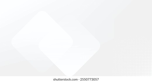 Punkt weiße graue Welle Licht Technologie Textur Hintergrund. Abstraktes digitales Big Data Konzept.