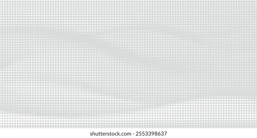 Dot white gray wave light technology texture background. Abstract big data digital concept.eps 10
