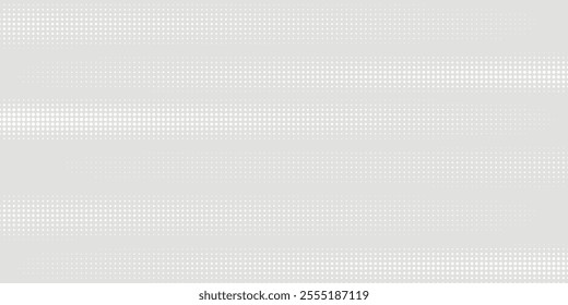 Dot white gray wave light technology texture background. Abstract big data digital concept.