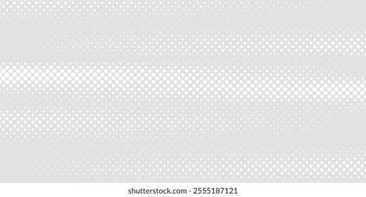 Dot white gray wave light technology texture background. Abstract big data digital concept.