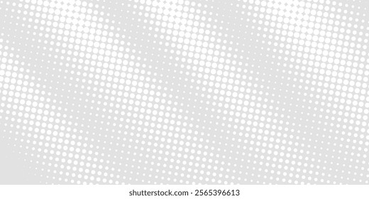 Dot white gray wave light technology texture background. Abstract big data digital simple