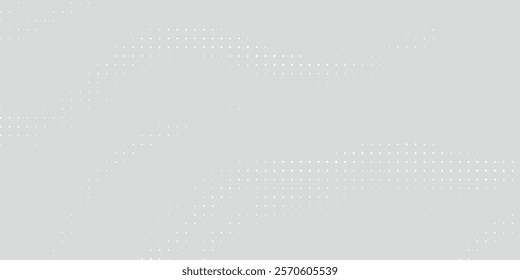 Dot white gray wave light technology texture background. Abstract big data digital concept.eps 10